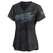 Women's Limited Charcoal Victor Mesa Jr. Tampa Bay Rays 2024 City Connect Jersey