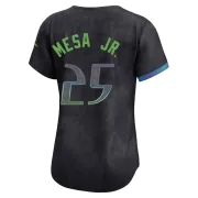 Women's Limited Charcoal Victor Mesa Jr. Tampa Bay Rays 2024 City Connect Jersey